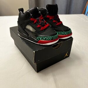 Nike Toddler Air Jordan Spiziker BT Sneaker Black & Red